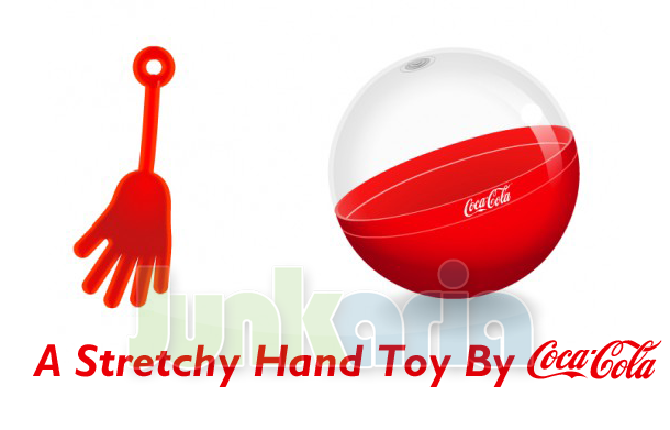 A Stretchy Hand Toy By Coca Cola